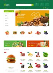 Opencart Organik Ürün / Süpermarket Teması