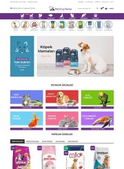 Opencart PetShop Teması