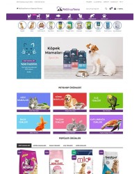 Opencart PetShop Teması