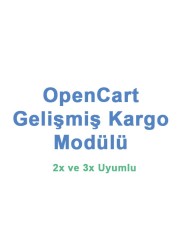 Opencart Gelişmiş Kargo Modülü