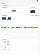 Opencart Hızlı Resim Yükleme Mod
