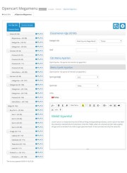 Opencart Mega Menü