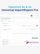 Opencart Universal Import/Export Pr