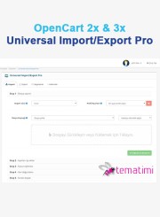 Opencart Universal Import/Export Pro