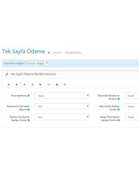 Opencart 1.5x Tek Sayfa Ödeme Modülü