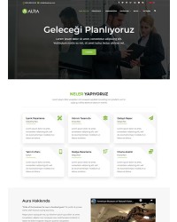 Aura WordPress Çok Dilli Tema