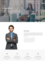 Blue Wordpress Tema