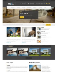 Next Wordpress Kurumsal Tema