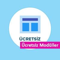 Ücretsiz Modüller