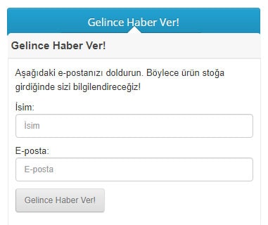 Opencart Gelince Haber Ver Modülü