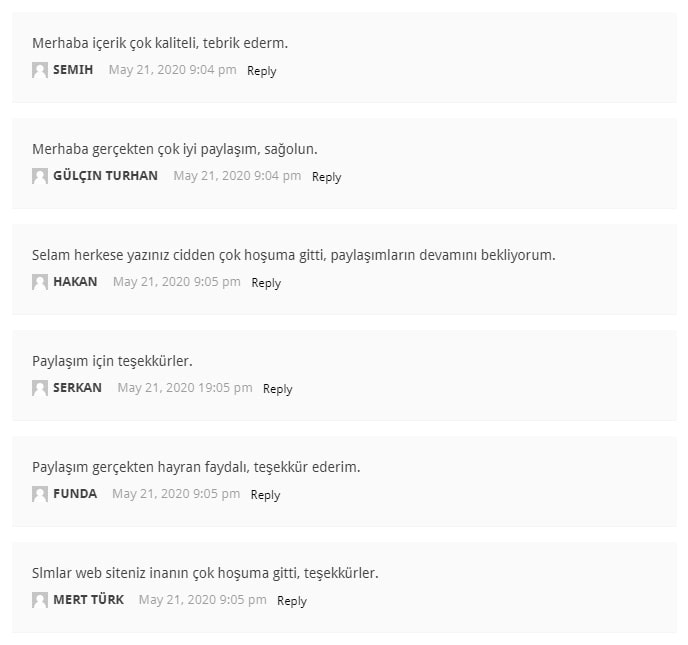 WordPress Yorum Botu